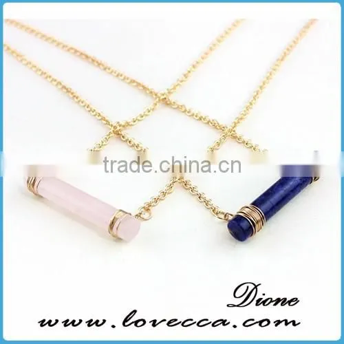 New hot sale Europe America fashion jewelry charms tassel beaded necklace pendant