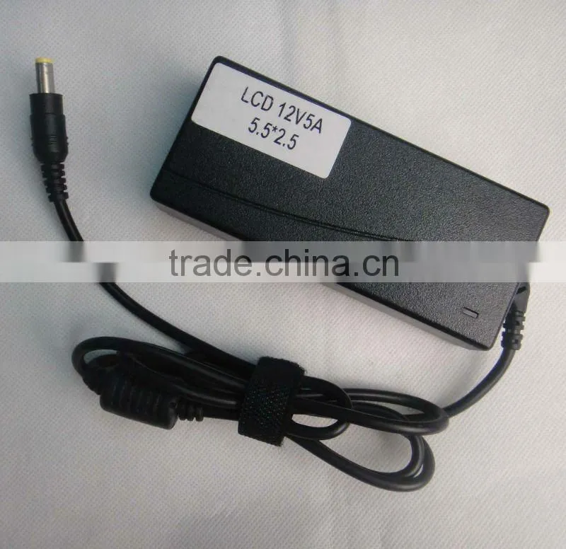 12v 5a new compatiable LCD power adapter charger for AOC LCD MONITOR A2304