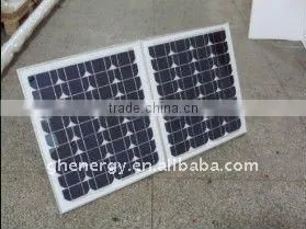 Folding Solar Panels 105watts installation ket and charge station