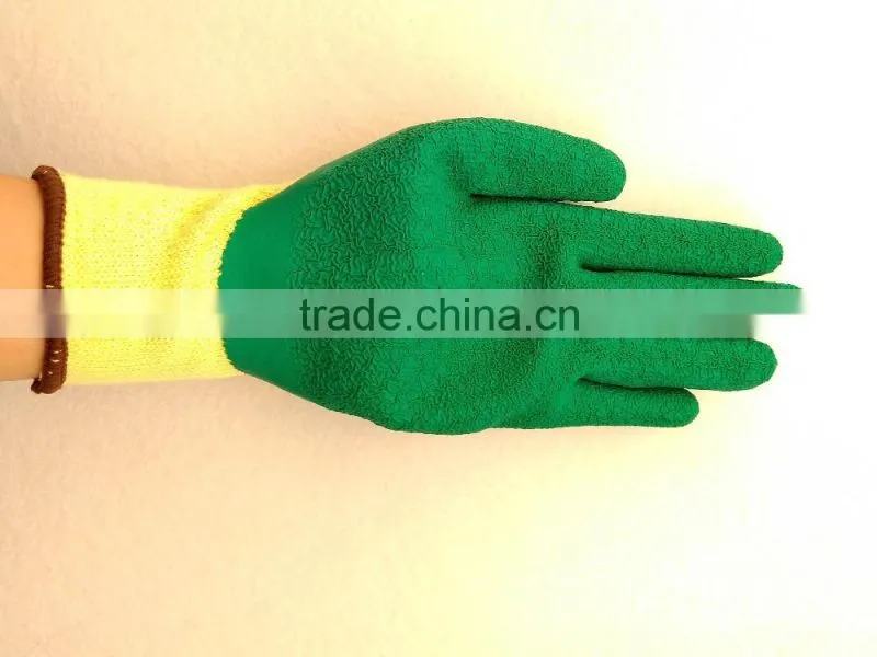New Design Latex Coated Cotton Safety Working Gloves