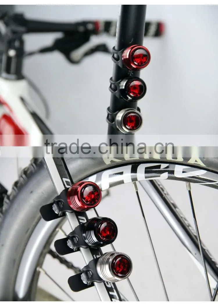1 SMD usb rechargeable bike light bicycle tail light with usb cable