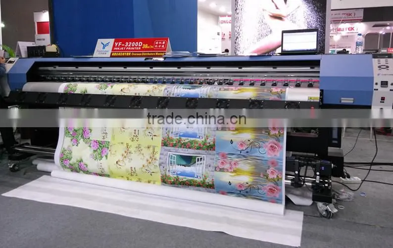126inches DX5 printhead wide format eco solvent printer machinery