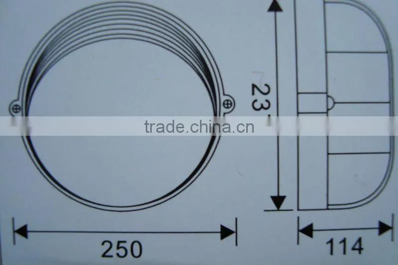outdoor moistureproof wall lamp