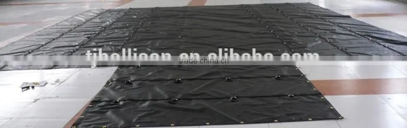 24' x 27' Flatbed Truck Tarp - Light Weight Lumber Tarp with 8' Drop