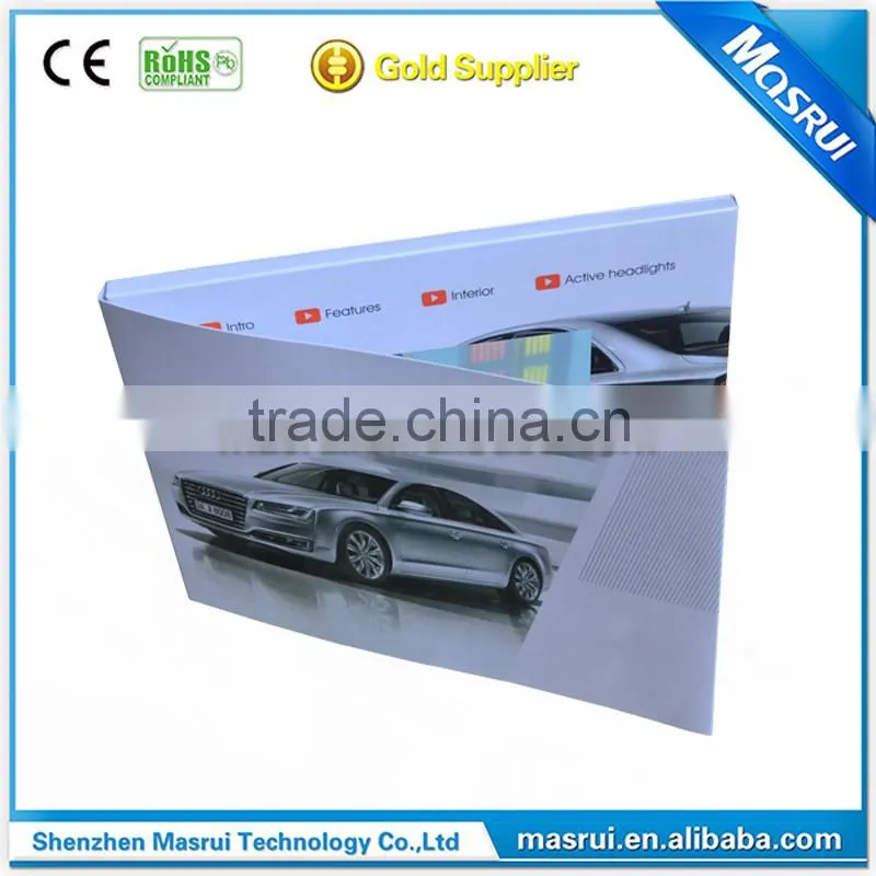video brochure card module /lcd brochure module /lcd screen brochure module