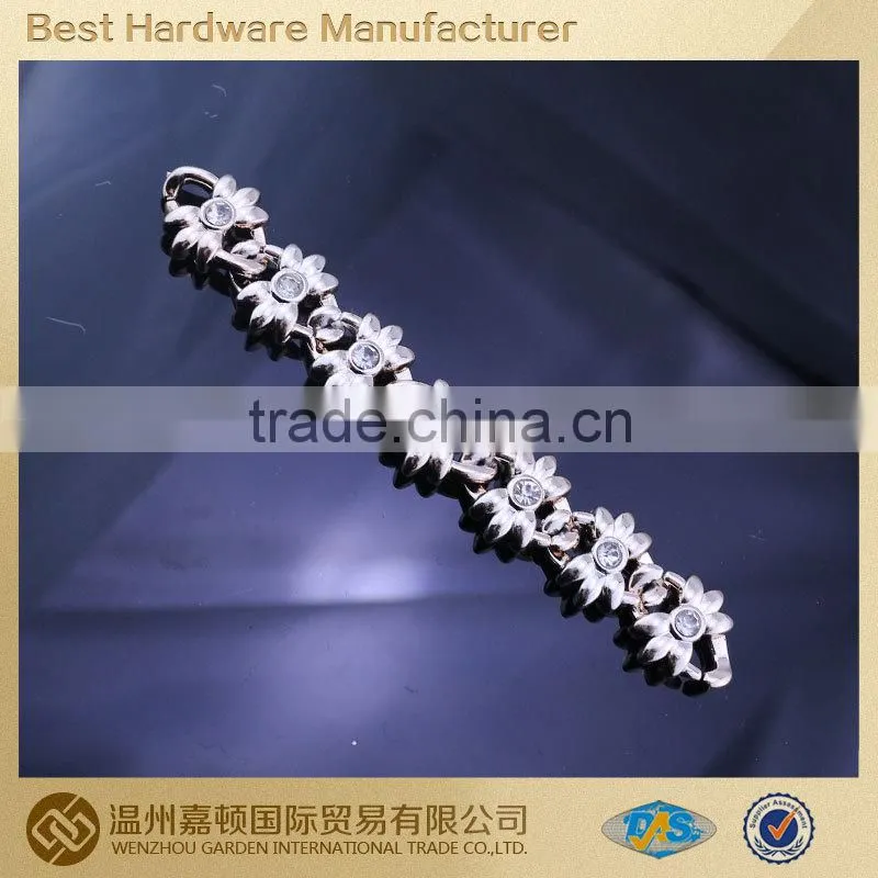 plastic made cheap silver chain for garment