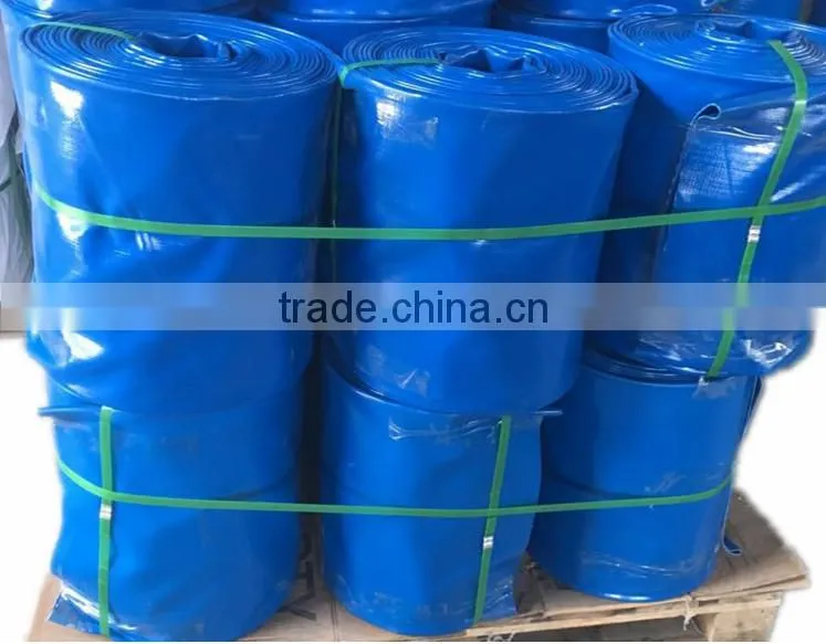 PVC flat garden hose reel