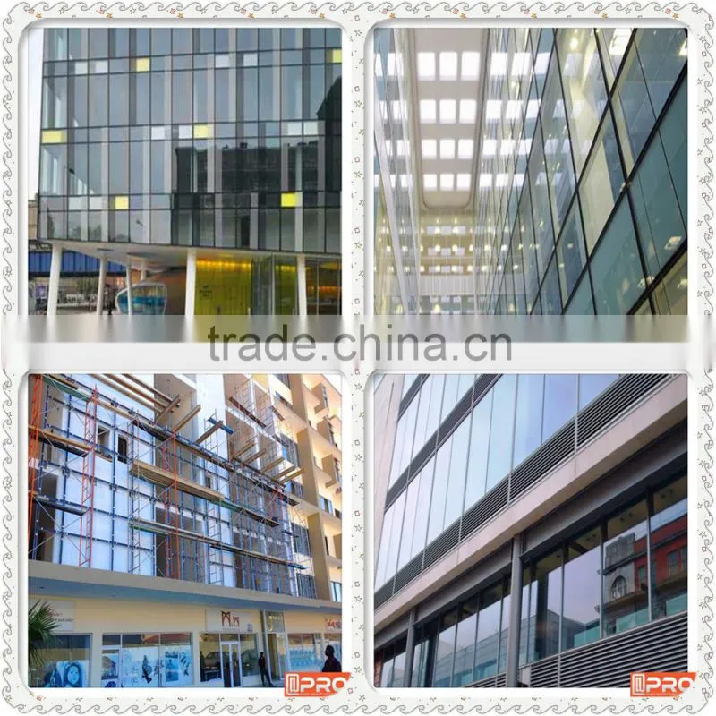 Facade System visible curtain wall design and invisible curtain wall design