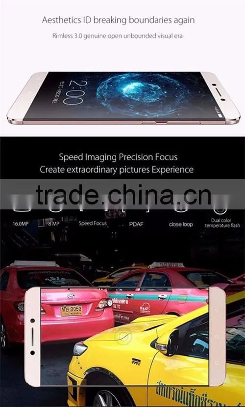 Original Letv Le Two Le 2 X520 5.5" Snapdragon 652 Octa Core FDD LTE Android mobile Phone 3+32GB FHD 1920X1080 16.0MP Fingerprin
