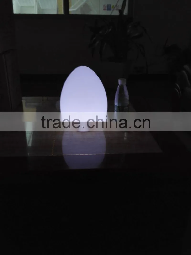 16 color change rechargeable Led decorative Lamp with remote control