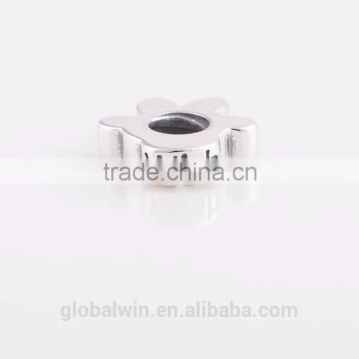 Palm Design Best Style 925 Sterling Silver European Charm Bead Charms Antique Jewelry Personalized For Snake Bracelet