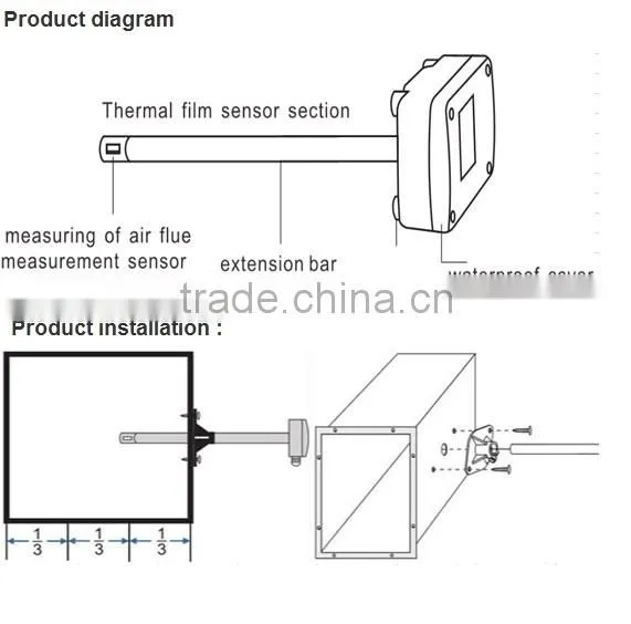 Mini Environmental Wind Speed Meter with 0-5V Output
