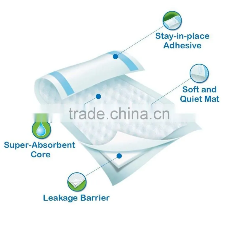Disposable Nursing pads/bed mats/underpads for babys