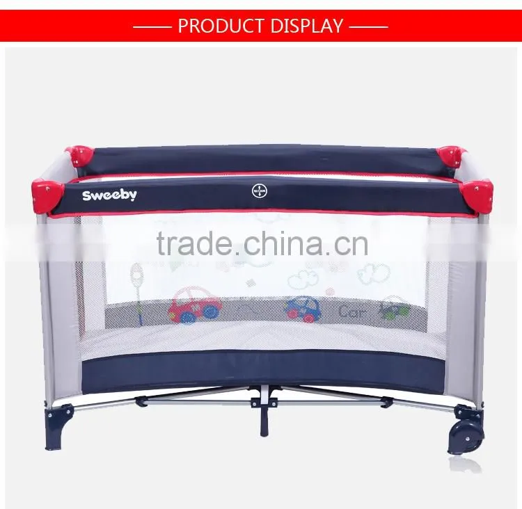 2016 Wholesale Customizable Baby Playpen Foldable Baby Play Yard