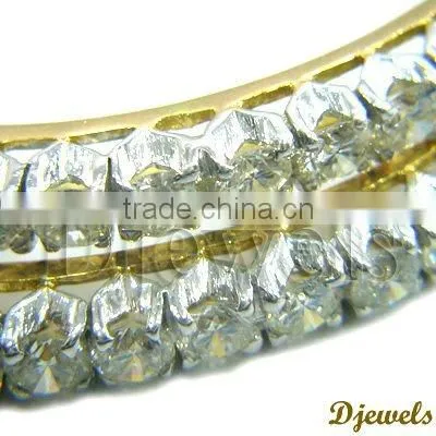 Solitaire Anniversary Bangles, Wedding bangles, Solitaire Engagement Jewellery