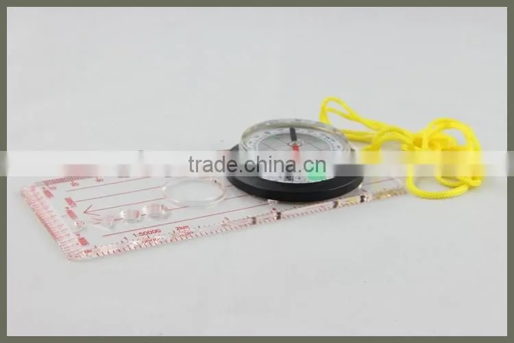 Map measuring scales sompass for army circle cutter