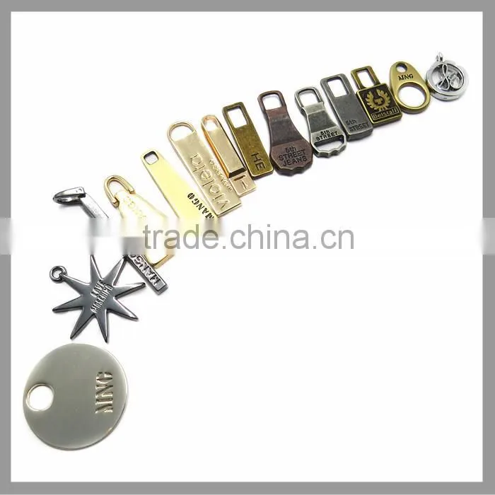 High Quality Custom Metal Zipper Puller For Garmennt