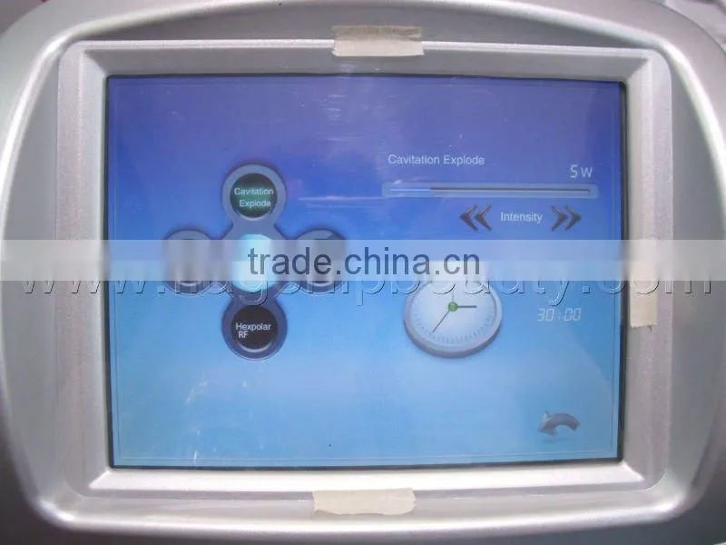 Ultrasonic Cavitation + Multipolar RF slimming machine face slimming