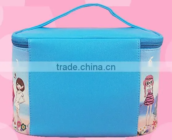 Good quality colorful cosmetic bag for lady