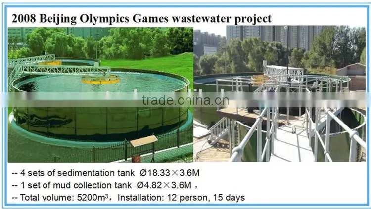fire protection glass fused to steel tank easy installation