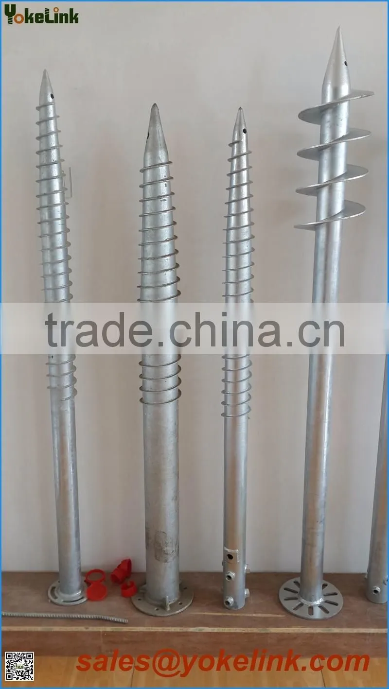 Galvanized Foundation Screw for Solar power station