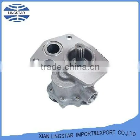 Good quality G150(D6DE-12) engine parts oil pump for KOMATSU 14X-49-11600