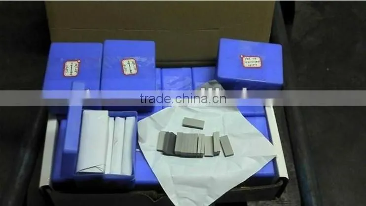 Santon best selling cemented tungsten carbide plate for concrete blender parts