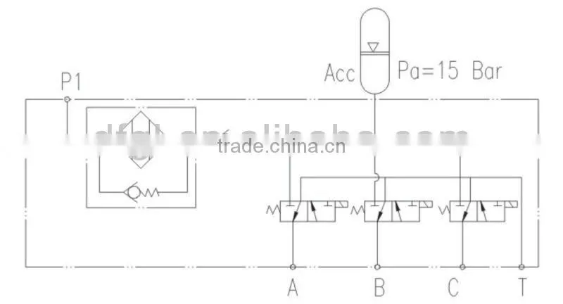 High Performance Hydraulic Pilot Control Valve from Industrial Heavy Machinery Accessories Supplier