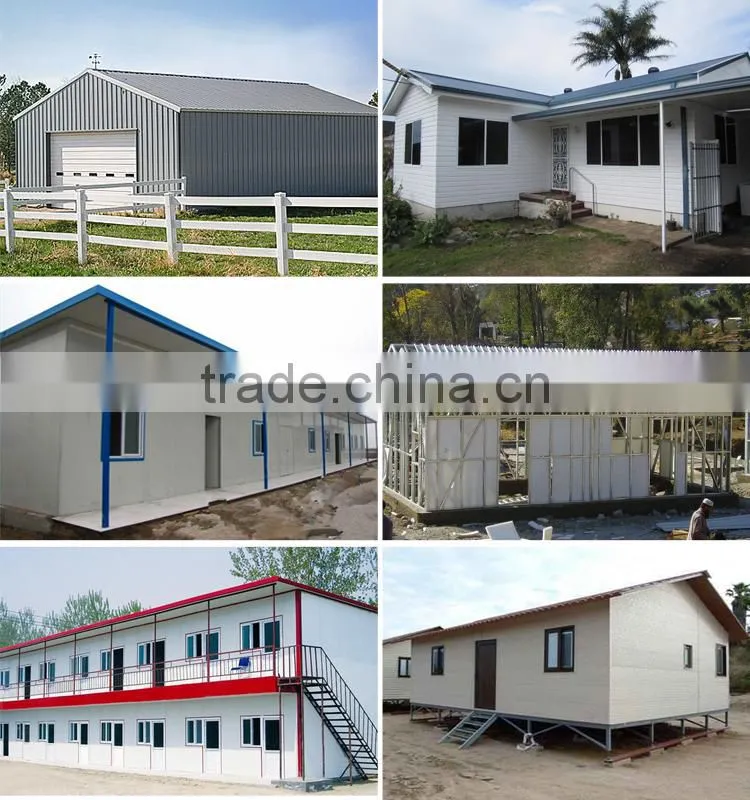 Luxury houses prefabricated residential houses