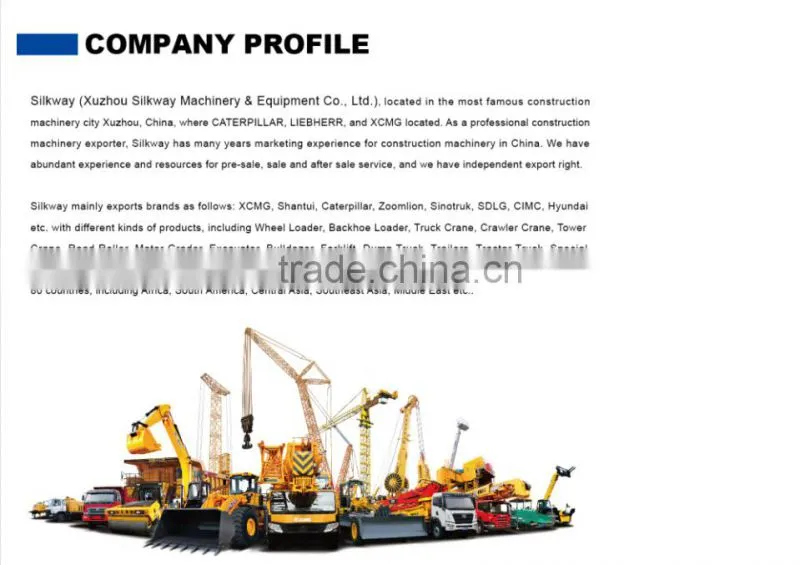 Shantui 50 ton high quality Wheel Loader SL50W with low price for sale