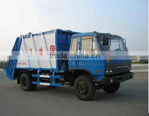 DongFeng 10 m3 LHD compressed rubbish garbage truck CLQ5161ZYSE3