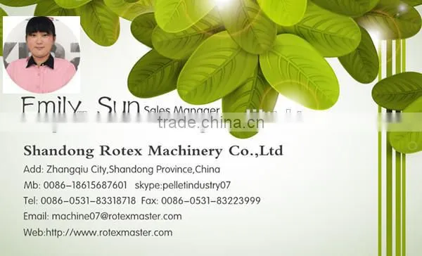biomass pelleting machine / wood pelleting machine / wood pellet machine