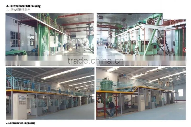 China edible oil extracting/refining machinery