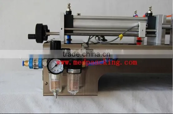 Semi-auto Single Head Cream Shampoo Paste Pneumatic Filling Machine