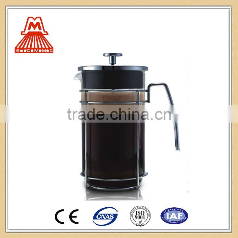High borosilicate glass custom french press from chinese merchandise