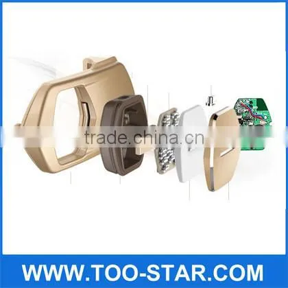 Multi-function bluetooth leather belt Reminder metal belt male leather belt smart leather belt
