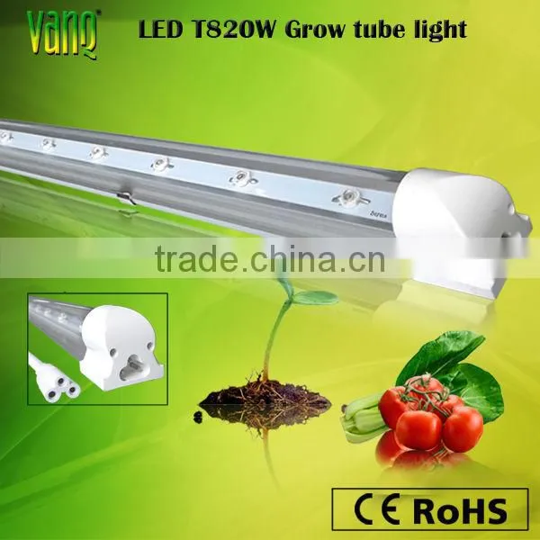 Best seller 10W led grow light tube T8 Bridgelux chip for bamboo seedlings