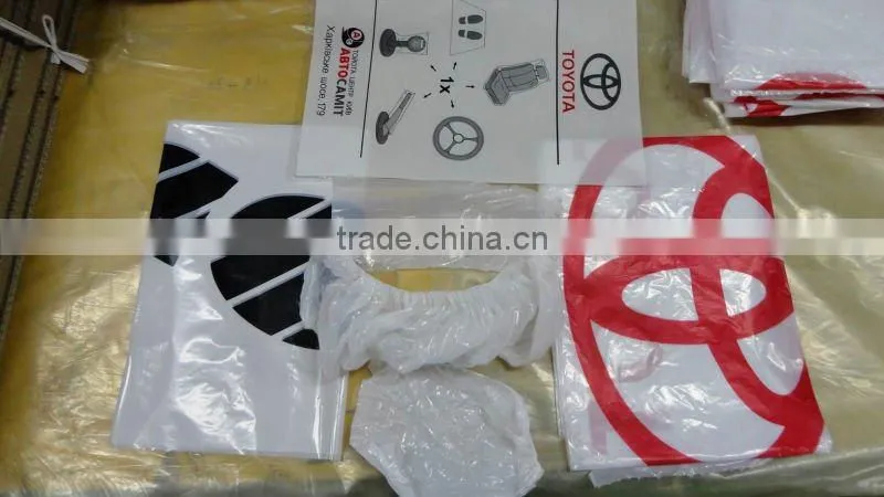 ivory disposable Car Seat Cover