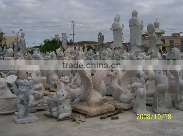 OWL marble stone carving