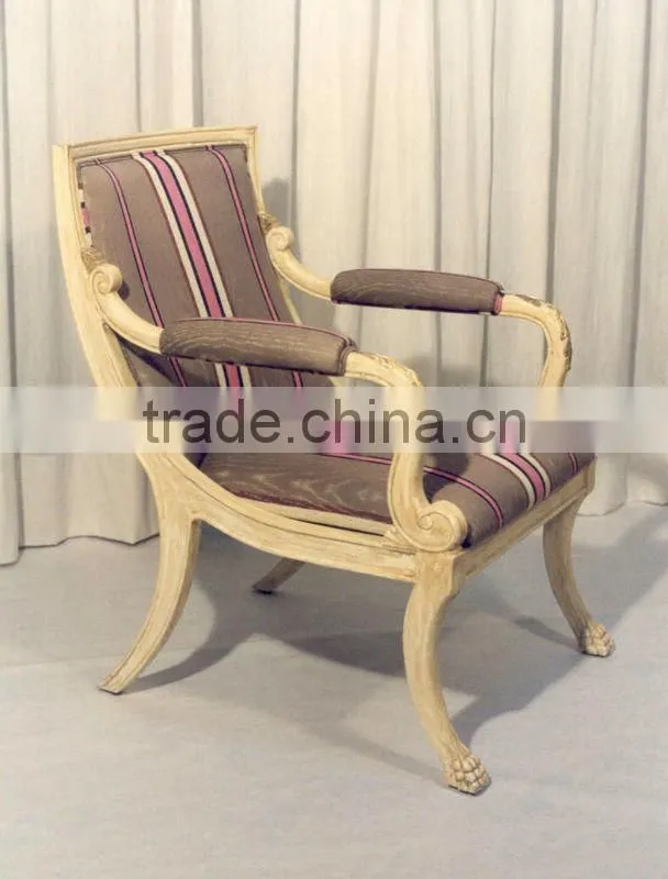 Spanish Style Hand Carved Wooden Chair