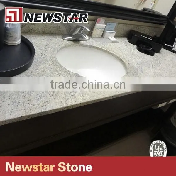 Newtar custom prefab granite bathroom countertop