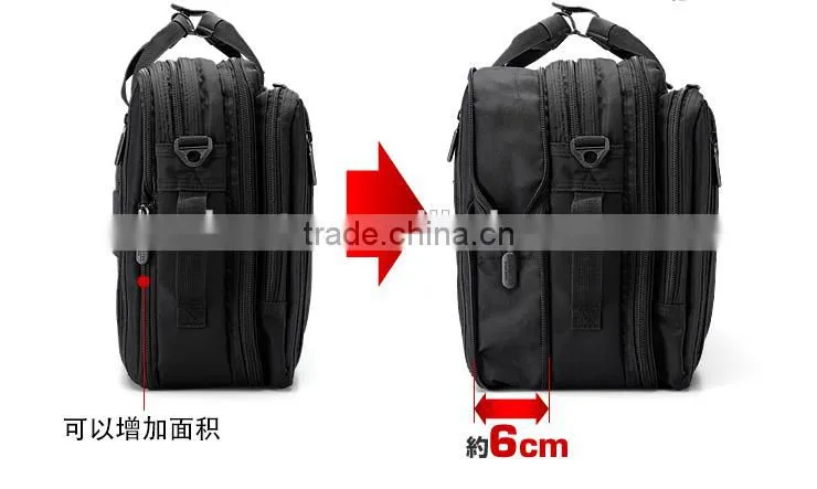 black solo business bag