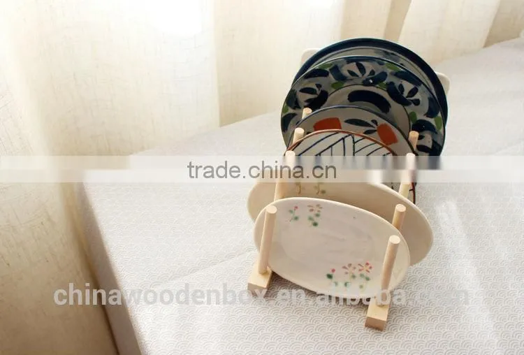 Popular antique decorative Wooden dish rack