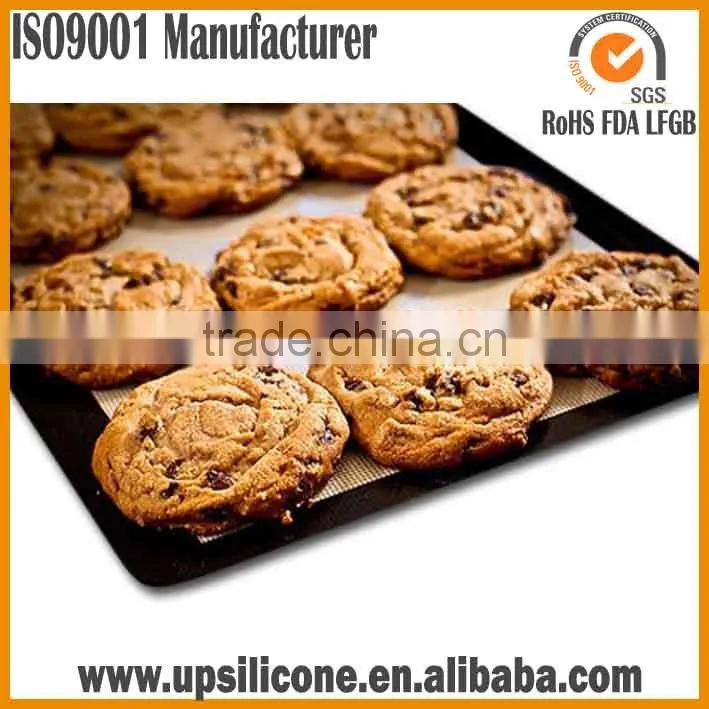 black border high quality silicone fiberglass mats