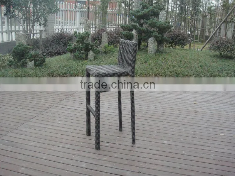 French bistro rattan chairs