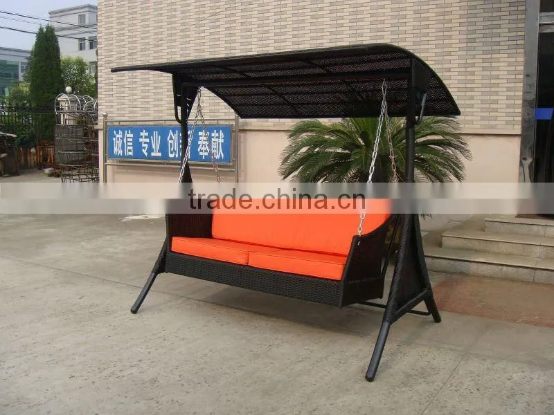 High quality garden Alum frame 2 person swing