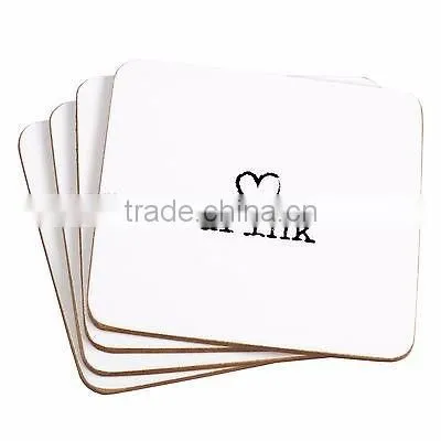 Lacquered coasters for hotel, restaurant, kitchen servings