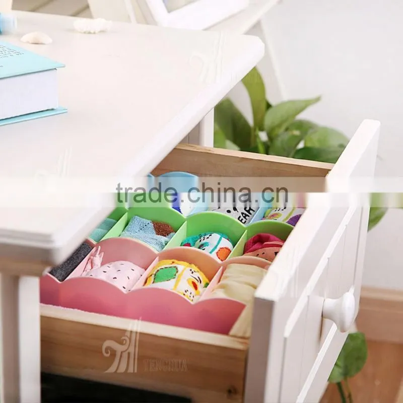 Colorful Storage Box Household Products Socks Plastic Storage Box
