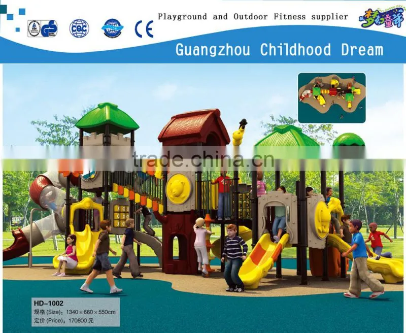 (HD-1001 ) Amusement park equipment ,kids heavy duty outdoor playground equipment