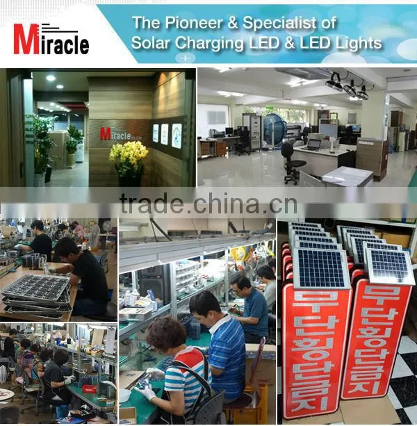 Solar Powered (Charging) Waterproof IP65 Barricade Traffic LED Fog Warning Sign Light MS-1140